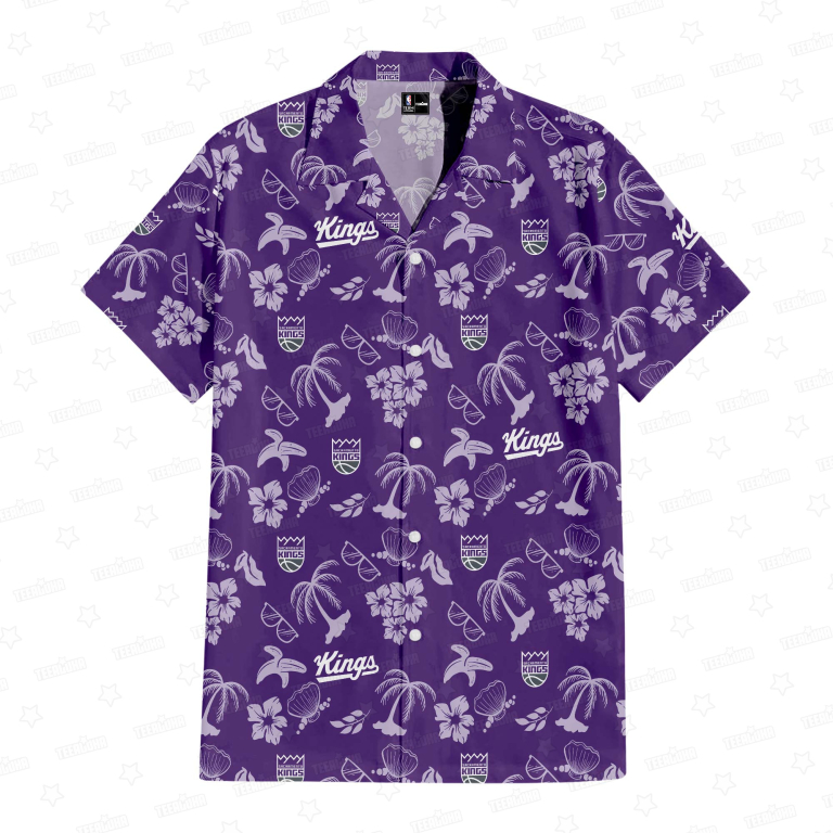 Sacramento Kings Crowned Majesty Hawaiian Shirt