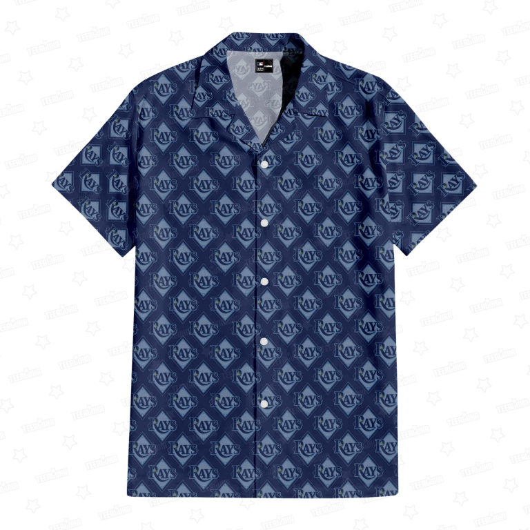 Tampa Bay Rays Seaside Symphony Hawaiian Shirt