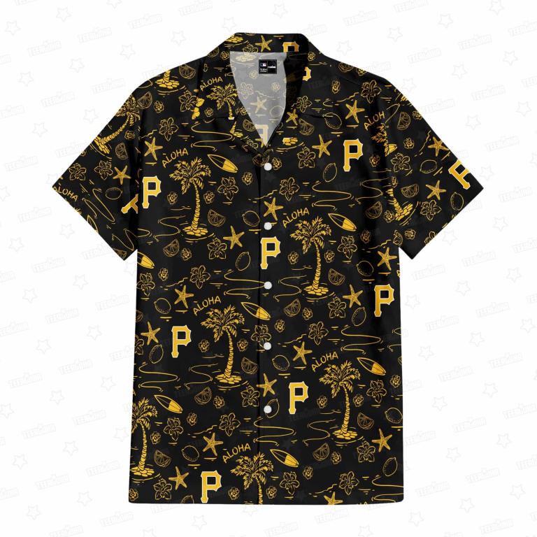 Pittsburgh Pirates Aloha Paradise Hawaiian Shirt